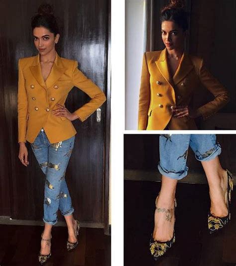 Not sure if you've noticed, but Deepika Padukone's shoes are making our ...
