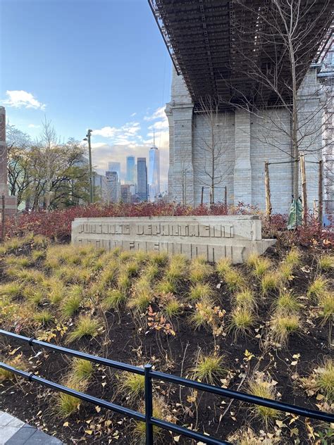Emily Warren Roebling Plaza - Brooklyn Bridge Park