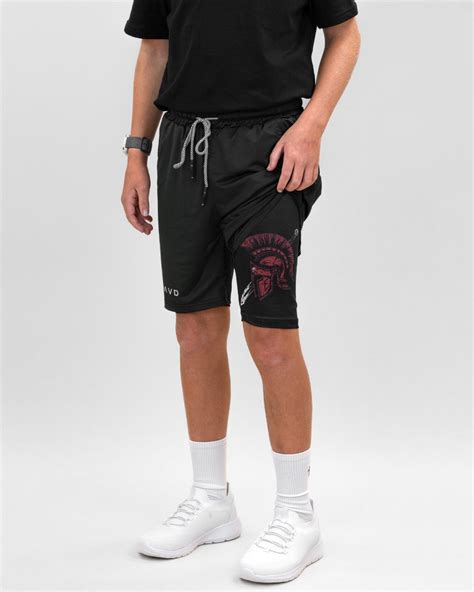 Psalm 28:7 'Shield of Strength' Youth Performance Shorts - SAVD Clothing
