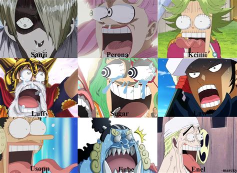 Shocked Anime Face One Piece