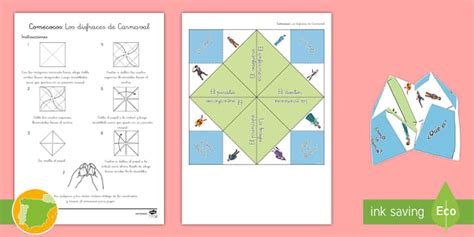 Comecocos: Los disfraces de Carnaval (teacher made) - Twinkl