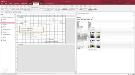 Image result for MS Access Form Design