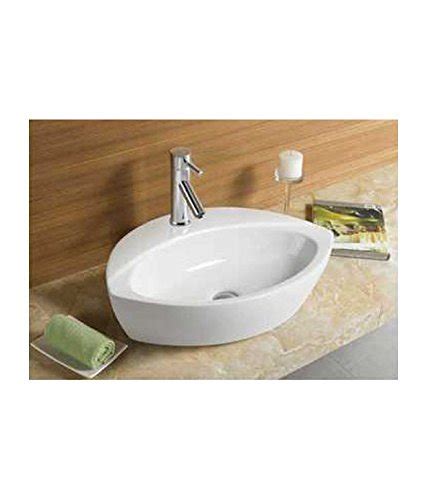 Glocera Jenny Wash Basin - White : Amazon.in: Home Improvement