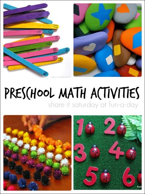 Preschool Math Activities 的图像结果