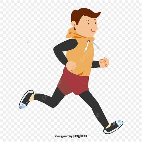 Running Cartoon PNG 的图像结果