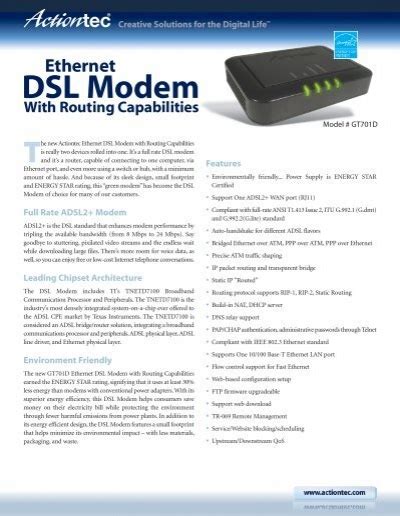 Actiontec DSL Modem 的图像结果