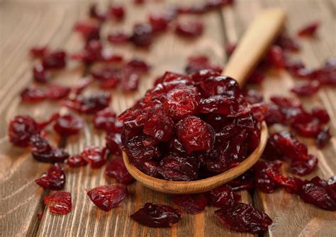 The Health Benefits Of Dried Cranberries