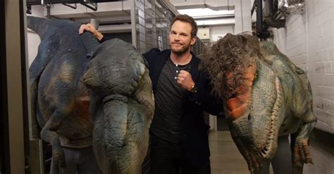 Chris Pratt Gets Pranked By Fake Dinosaurs In This Hilarious Video