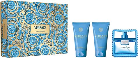 Versace Gift Set Eau Fraiche EdT + Shower Gel + After Shave Balm | lyko.com