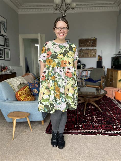Linen Merchant and Mills Florence Dress - sewing pattern review — apple ...