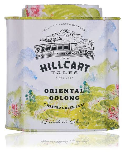 The Hillcart Tales Oriental Oolong Twisted Long Leaf Loose Green Tea ...