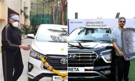 5 Indian Celebs Who Own Humble Cars – Big B’s Innova Crysta to SRK’s ...