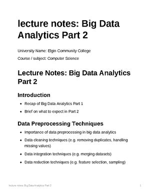 Introduction to Big Data - Challenges of Conventional Systems - UNIT 1 ...