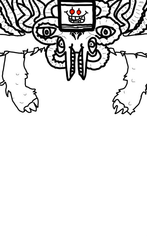 Image result for Omega Flowey Coloring Pages