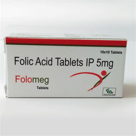 FOLOMEG Tablets Megma Health Care Pvt. Ltd.