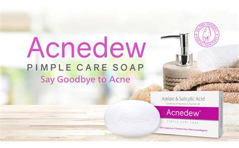 Buy Acnedew Anti Acne & Anti Pimple Soap For skin prone to Acne ...