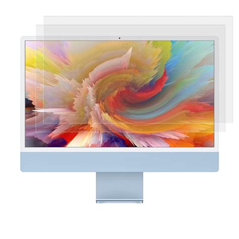 MUBUY-GOL 2 Pack Anti Glare Screen Protector for 2021 Apple iMac 24 ...