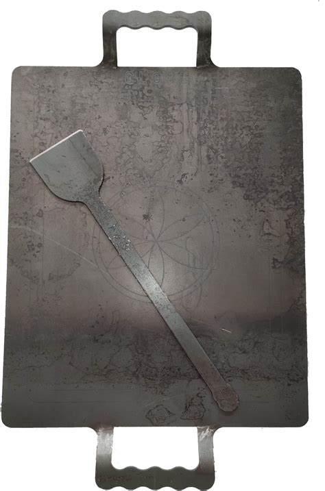 Buy HARISH - Pure Iron Flat Rectangle - Dosa / Roti / Pathri Tawa With ...