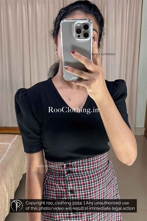 Red Tartan Checked A-Line Cotton Skirt with Layered Frill Hem (Skirt O ...