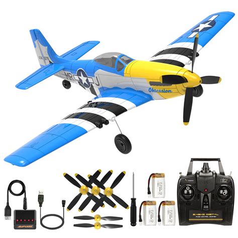 Buy RC Plane for Adults and Kids, 4 Channel Hobby Remote Control ...