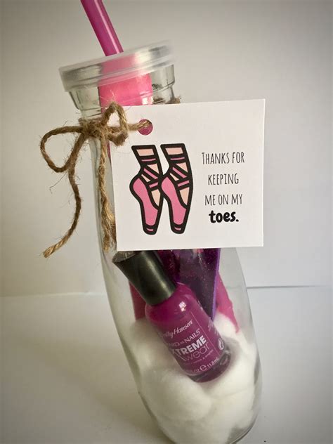Tutu riffic gifts for dancers dance teachers with printable gift tags ...