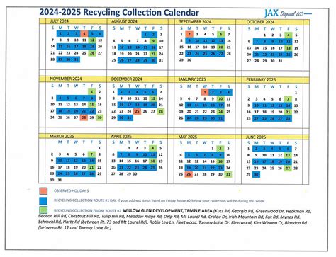 Recycling Schedule