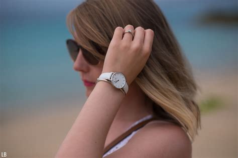 daniel wellington petite bondi white