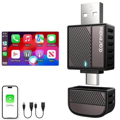 Amazon.com: ByteWave CarPlay Wireless Adapter for Apple, Convert Wired ...