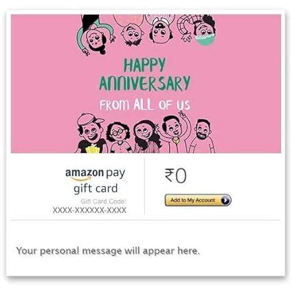 Happy Anniversary (Group gifting) - Amazon Pay eGift Card : Amazon.in ...