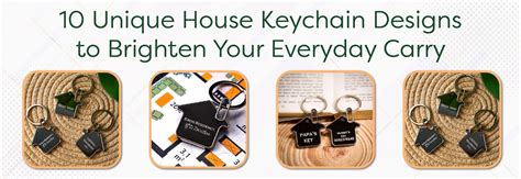 10 Unique House Keychain Designs to Brighten Your Everyday Carry ...