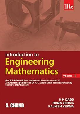Introduction to Engineering Mathematics Volume - II : For APJAKTU ...