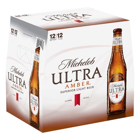 Michelob Ultra Amber Superior Light Beer 12 ea 12 ct; 12 fl oz | shipt