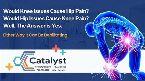 Can Knee Issues Cause Hip Pain? Can Hip Issues, Cause Knee Pain? Why Yes. | Catalyst Physical ...