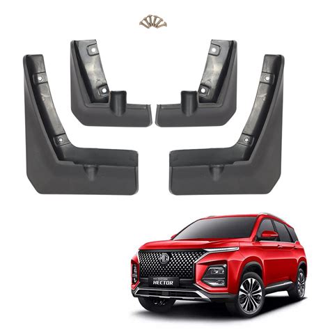 MG HECTOR 2019-2023, SET OF 4 PCS MUD GUARD – Techo
