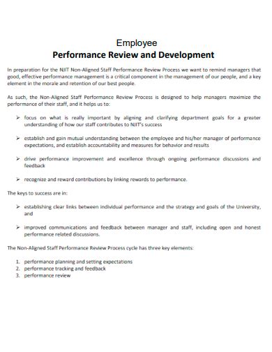 Image result for Performance Development Review Examples