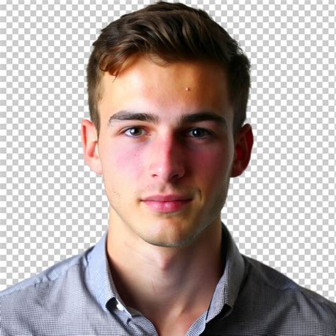 Young caucasian man on transparent background | Premium AI-generated PSD