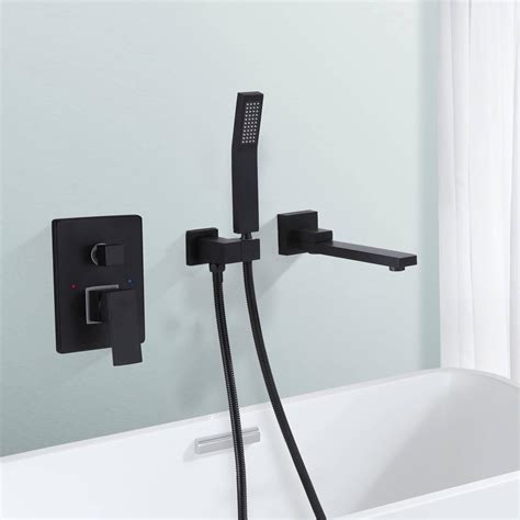 Freestanding Bathtub Faucet High Flow Rate Single Handle Floor Mounted ...