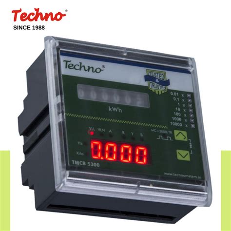 Three Phase TECHNO VAF KWH Meter - Affordable Pricing & High Accuracy