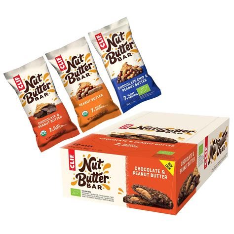 Clif Bar The Original Energy Bar - Kohlenhydrat-Protein-Riegel - 12x68g