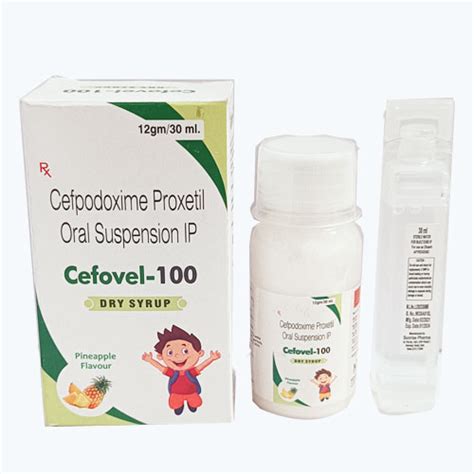 CEFOVEL-100 Dry Syrup Maxinovel Biotech