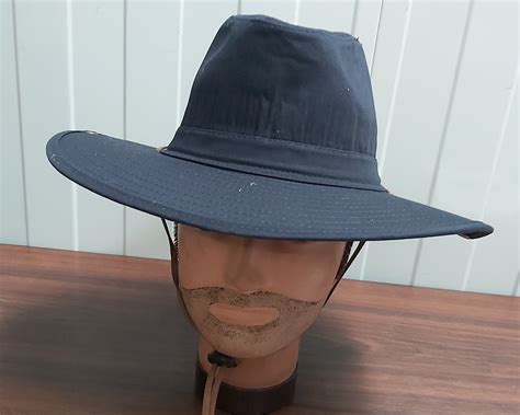 WIDE BRIM WORKWEAR HATS NAVY BLUE