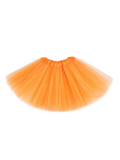 3 Layered Orange Ballet Tutu Skirt for 3-8 Years Kids – The Dance Bible