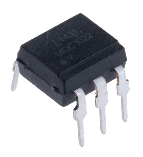 MOC3022 Lite-On | Lite-On, MOC3022 Triac Output Optocoupler, Through ...