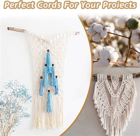 Uiopa Macrame Cord 3mm x 200m, Thick Macrame Rope | Ubuy India