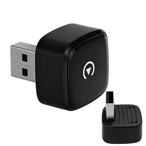 Sunweyer S41 L-Shape Wireless CarPlay & Android Auto Adapter: Upgrade ...