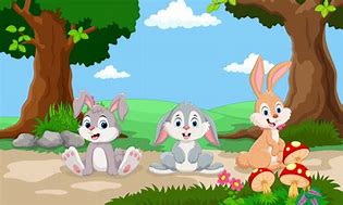 Image result for Printable Cartoon Rabbits