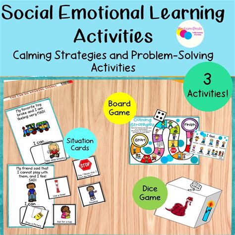 Social Emotional Learning Activities, Social Skills Activities, Calming ...