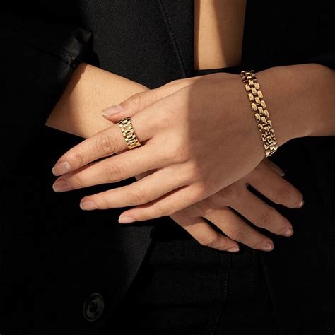 Minimal Gold Plated Chain Link Bracelet