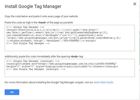 Image result for Google Tag Manager Embed Code