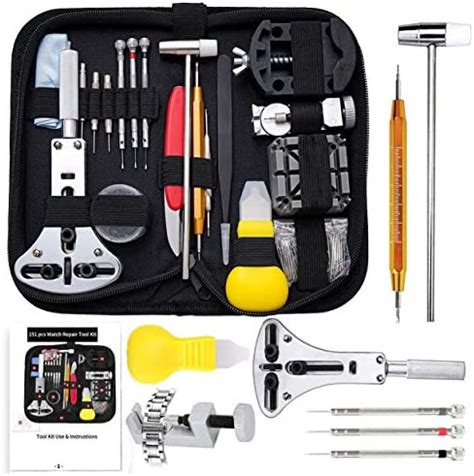 Buy Watch Repair Kit Professional Spring Bar Tool Set,Watch Battery ...